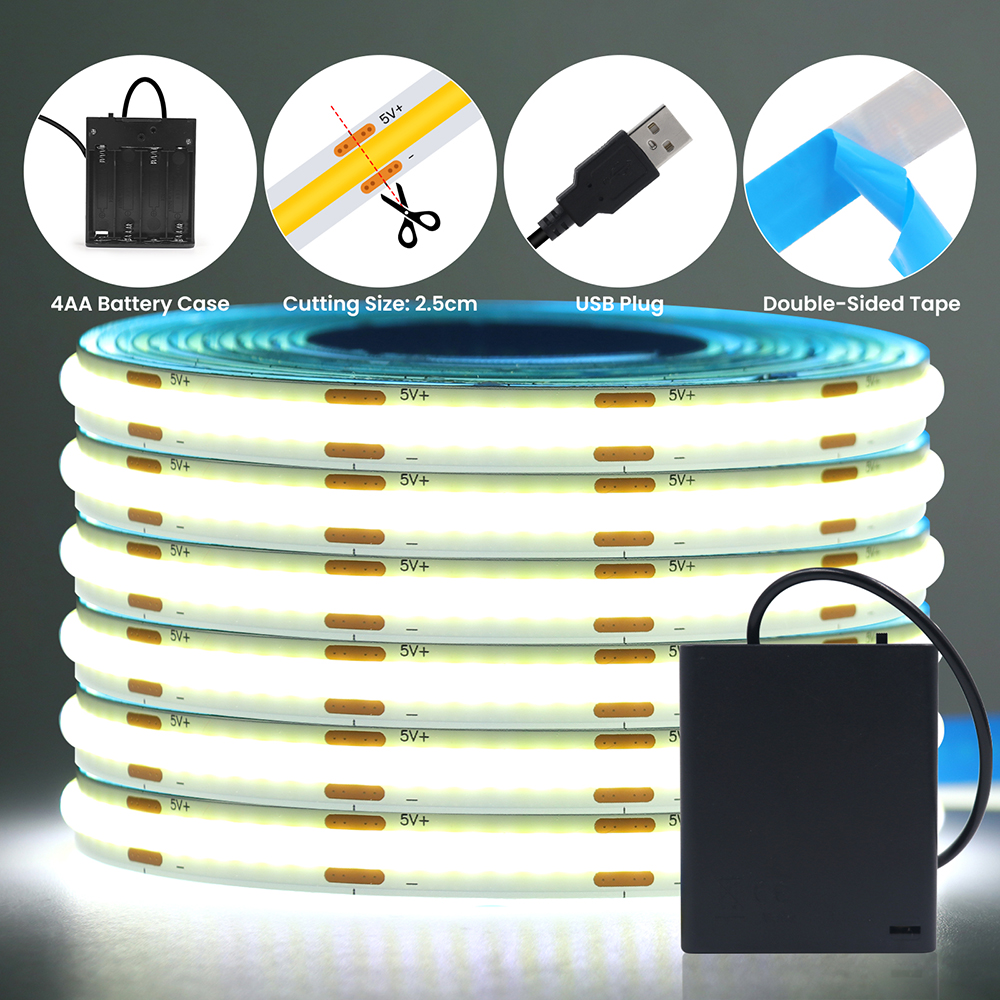 5V Switch Battery USB Power CO - огляд і ціна Decor Lighting Hours