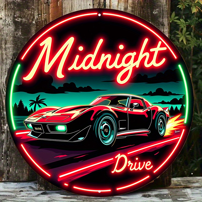 Vintage Neon Car Sign 'Legacy  - огляд і ціна Vintage Lighting Decor