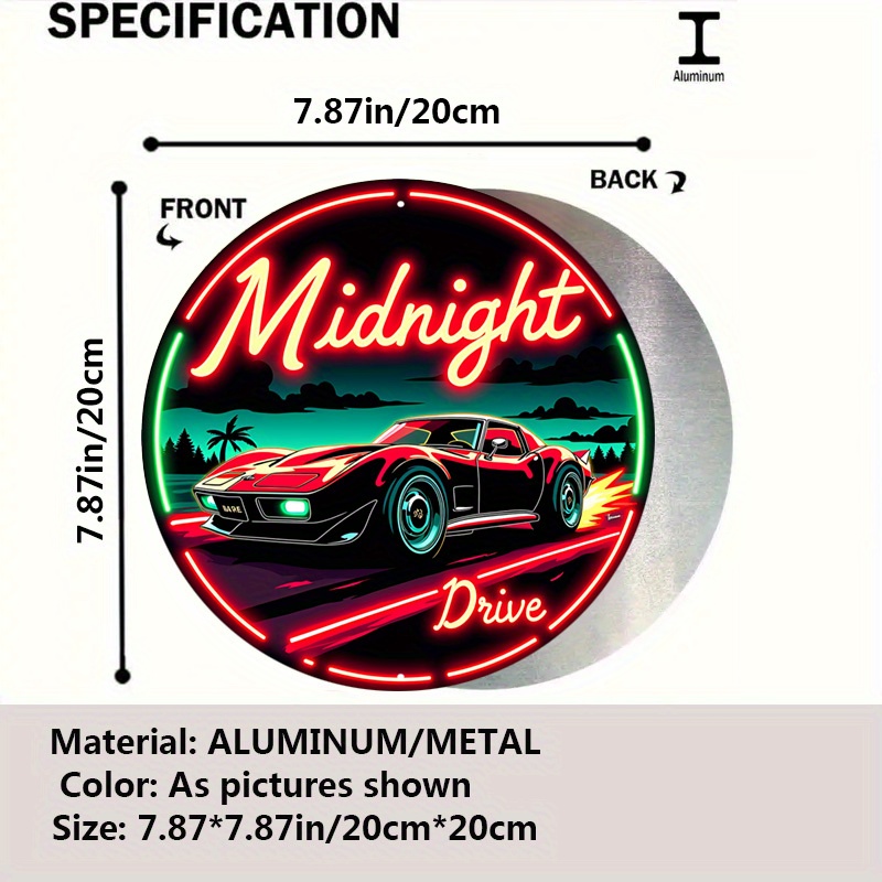 Vintage Neon Car Sign 'Legacy  - огляд і ціна Vintage Lighting Decor