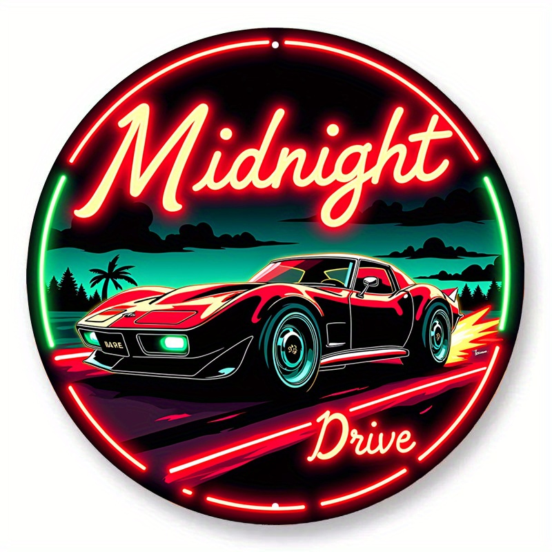 Vintage Neon Car Sign 'Legacy  - огляд і ціна Vintage Lighting Decor