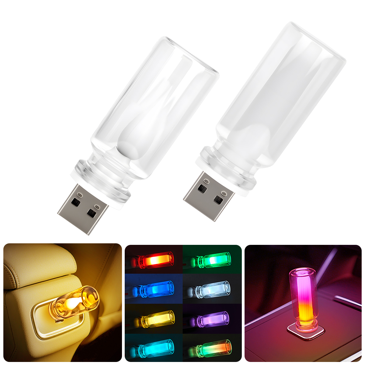 USB LED Flash Candles Light Bu - огляд і ціна Lighting Interior Decor