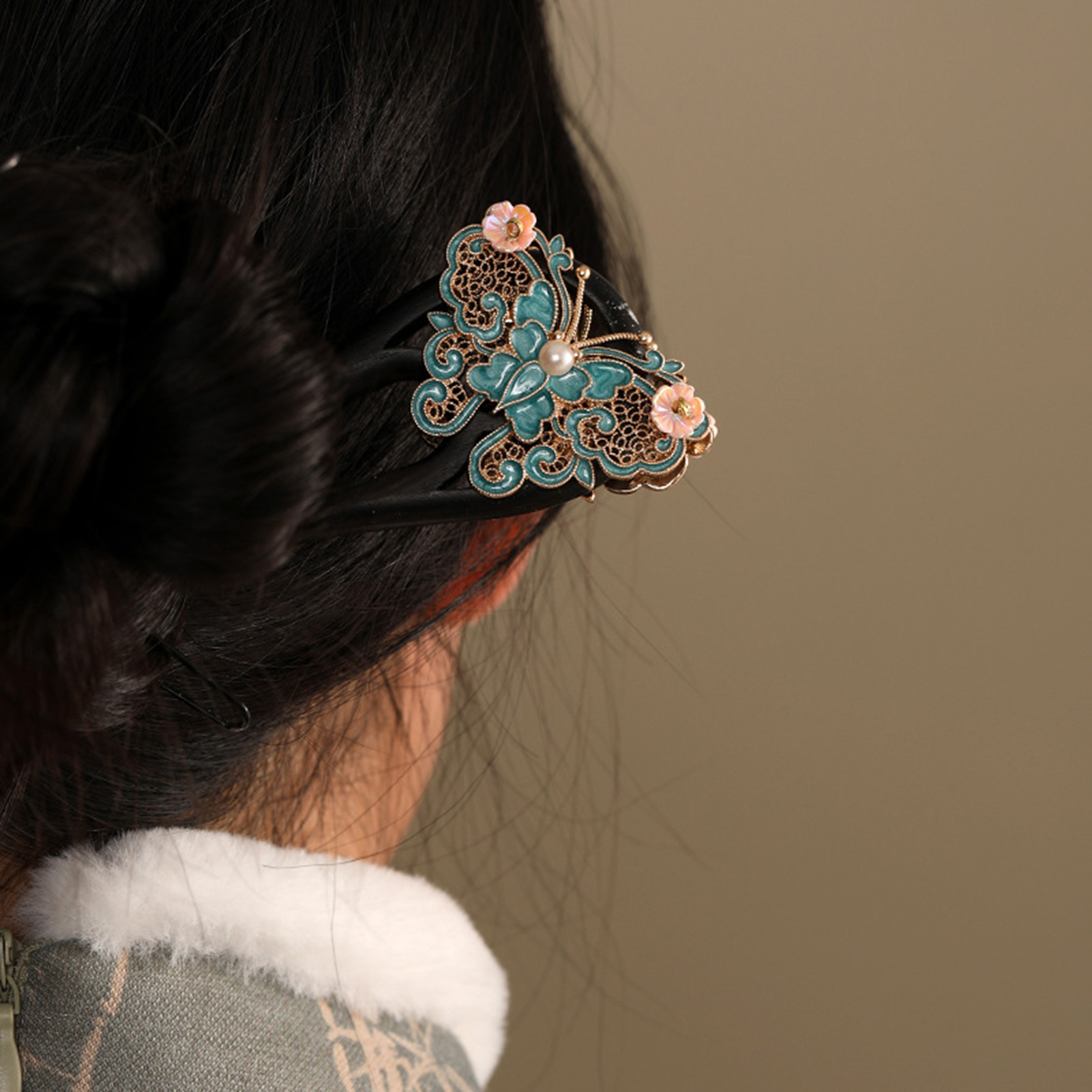 U Shape Chinese Style Hairpin  - огляд і ціна Vintage Lighting Decor