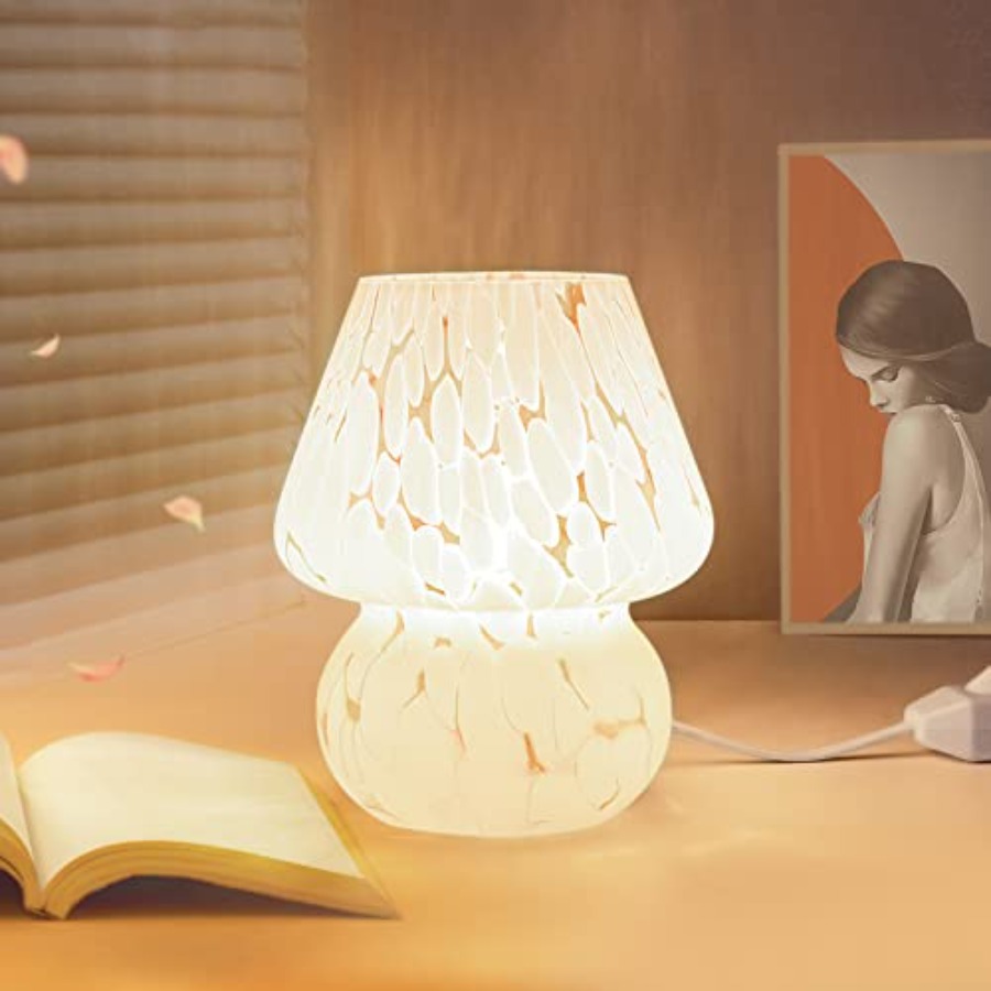 Cute Mushroom Lamp Small Bedsi - огляд і ціна Mushroom Table Lamp