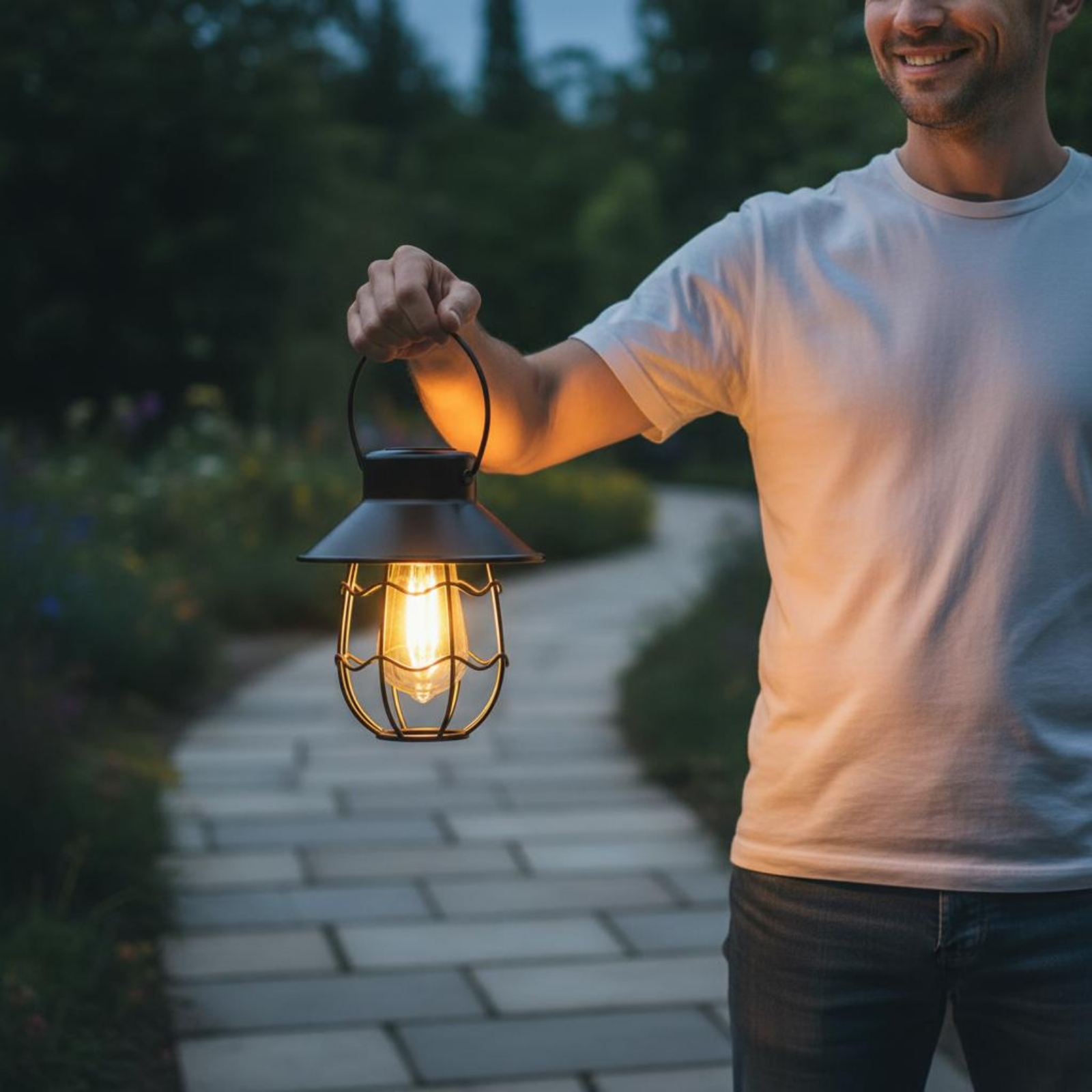 Wavy Frame Lantern Energy Savi - огляд і ціна Lighting Design Decor