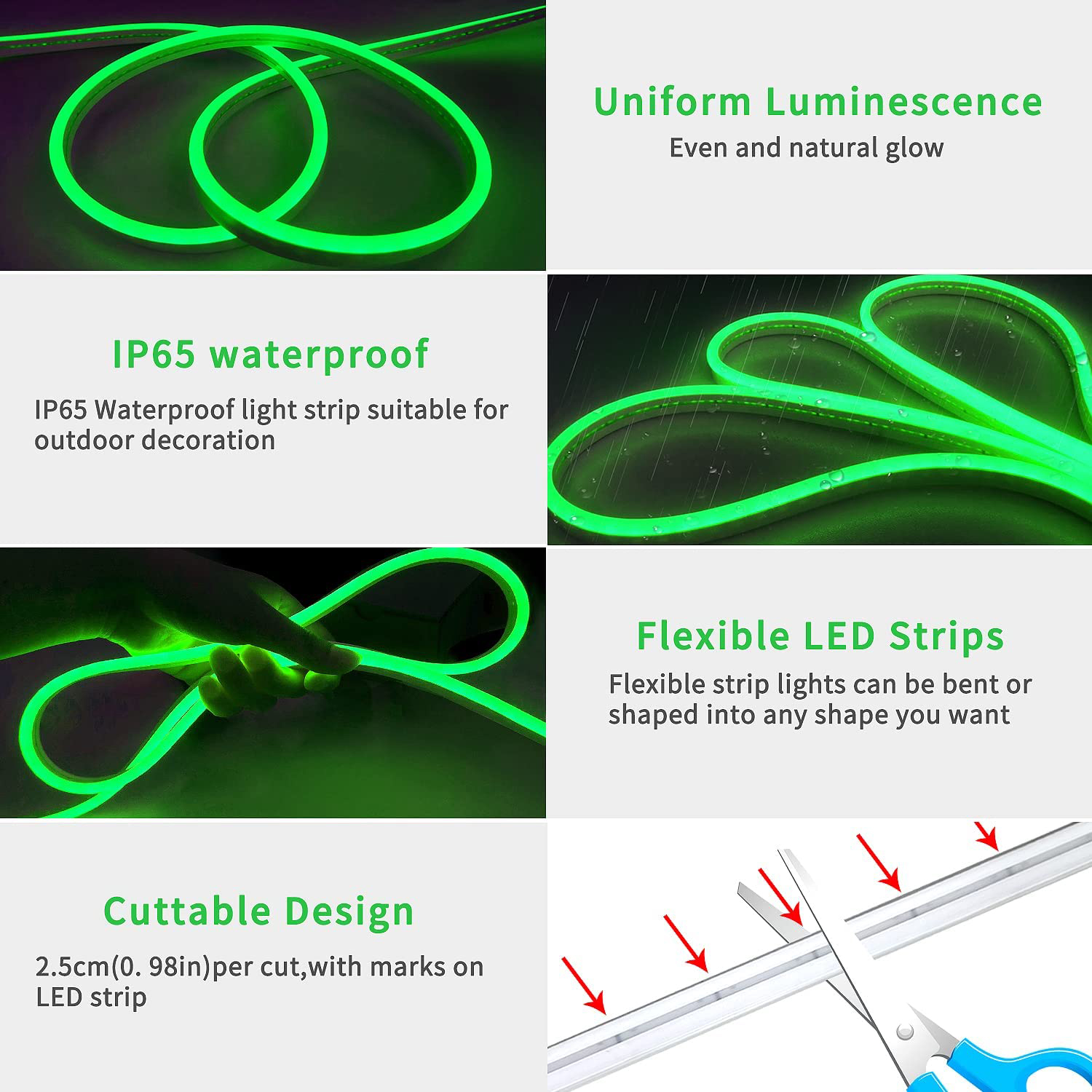 RGB Led Strip Lights USB 5V Wa - огляд і ціна Decor Lighting Hours