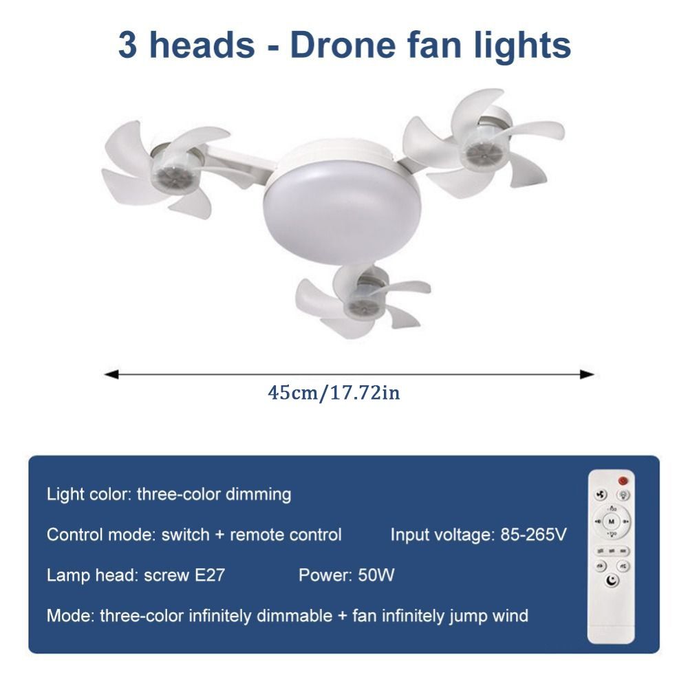 Simple 2 in 1 Ceiling Fan Remo - огляд і ціна Decor Lighting Ceiling Fans