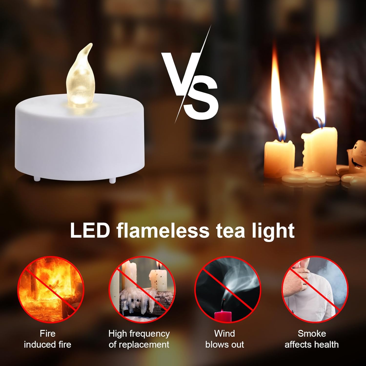 12 Pack Remote LED Tea Lights, - огляд і ціна Decor Lighting Hours