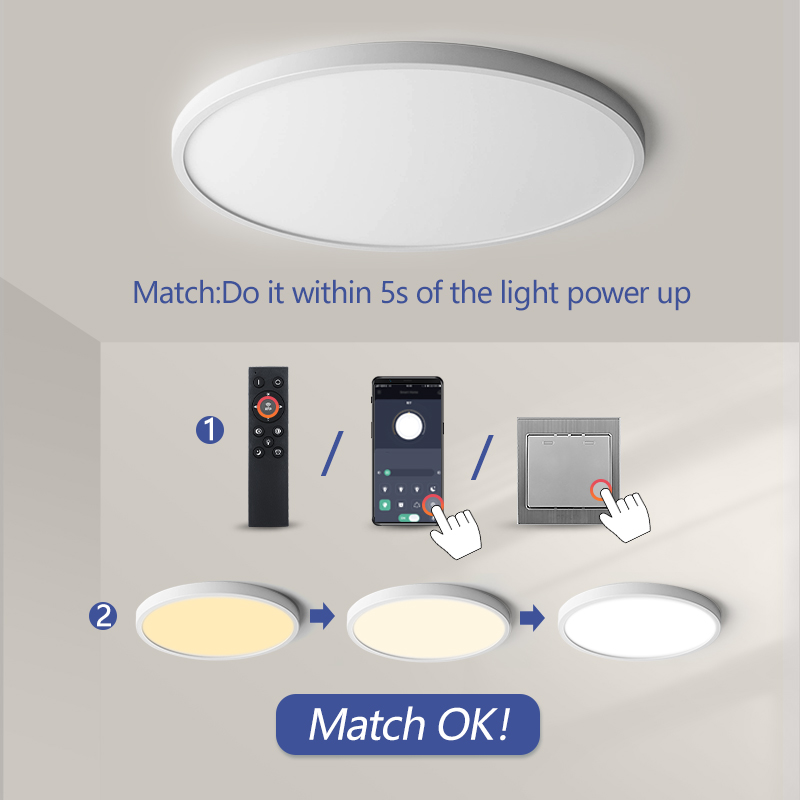 0.9 Inch Ultra-thin Smart LED  - огляд і ціна Decor Lighting Hours