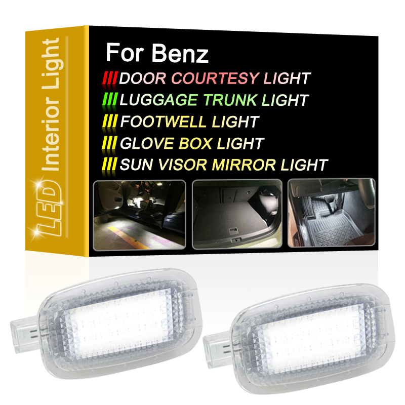 White LED Door Courtesy Luggag - огляд і ціна Lighting Interior Decor
