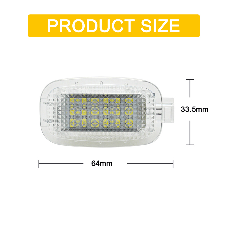 White LED Door Courtesy Luggag - огляд і ціна Lighting Interior Decor