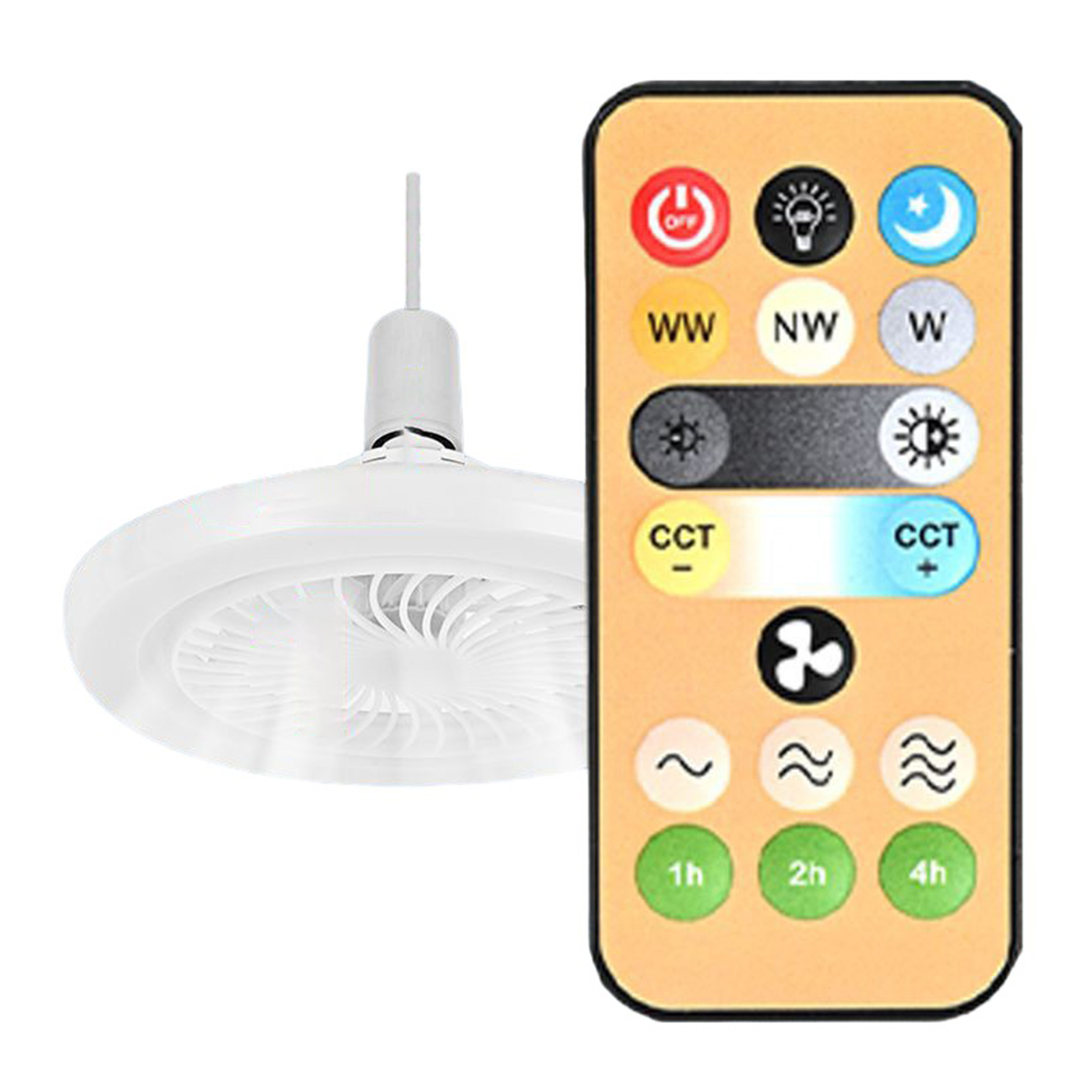 E27 Smart Fan Light Remote Con - огляд і ціна Decor Lighting Ceiling Fans