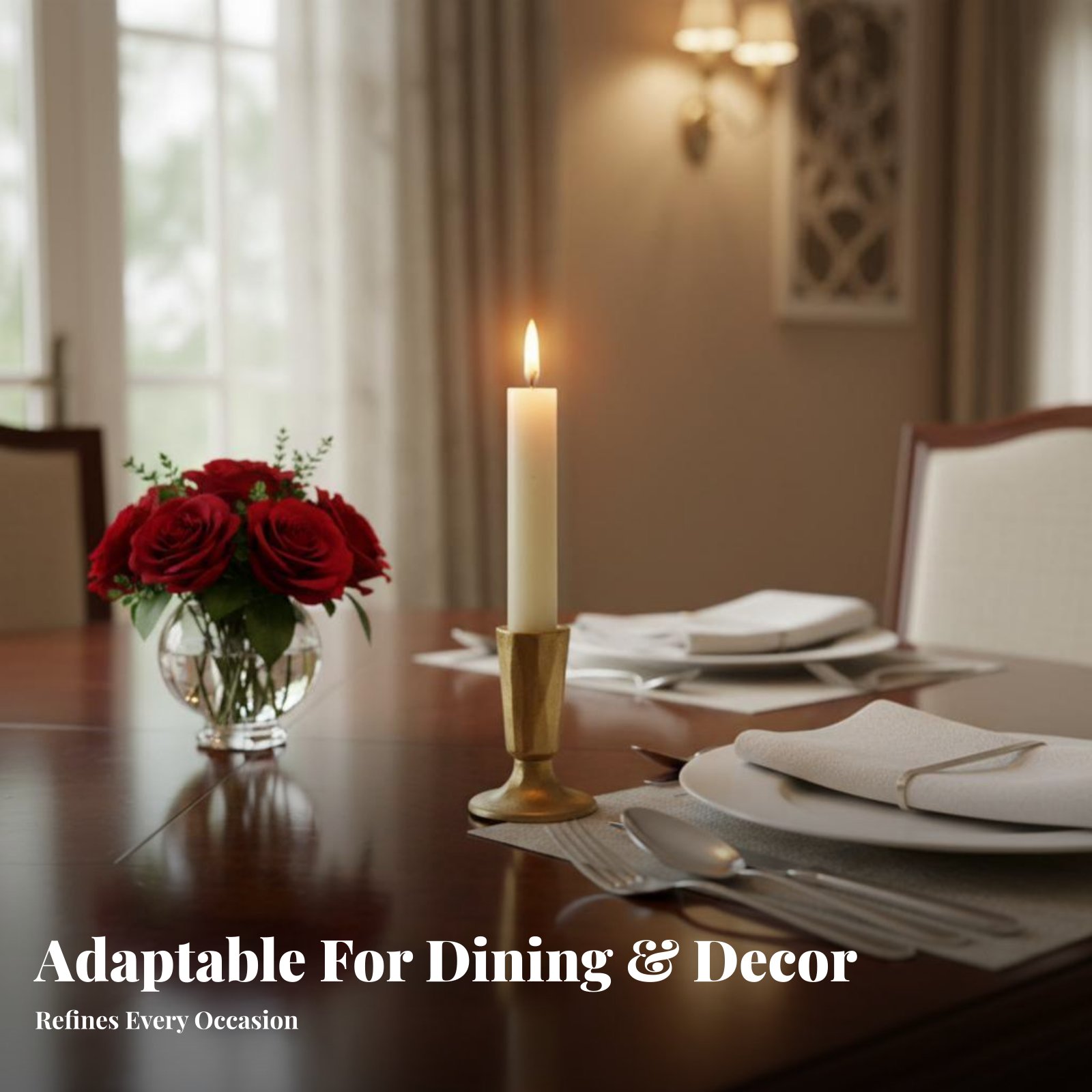 Gold Cast Iron Candle Holder,  - огляд і ціна Lighting Design Decor