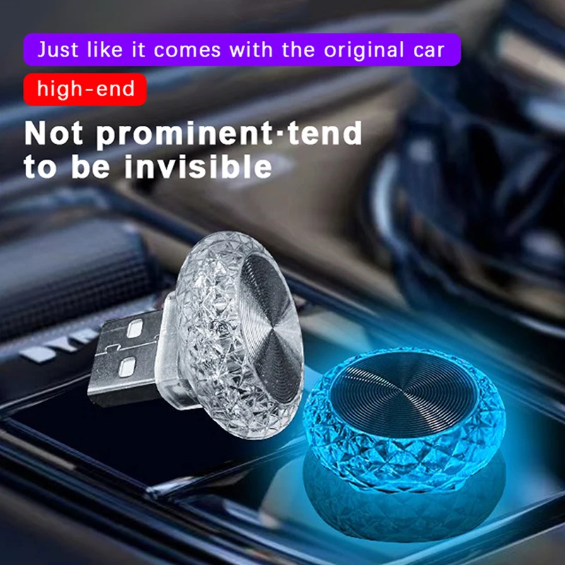 Portable Car USB Ambient Light - огляд і ціна Lighting Interior Decor