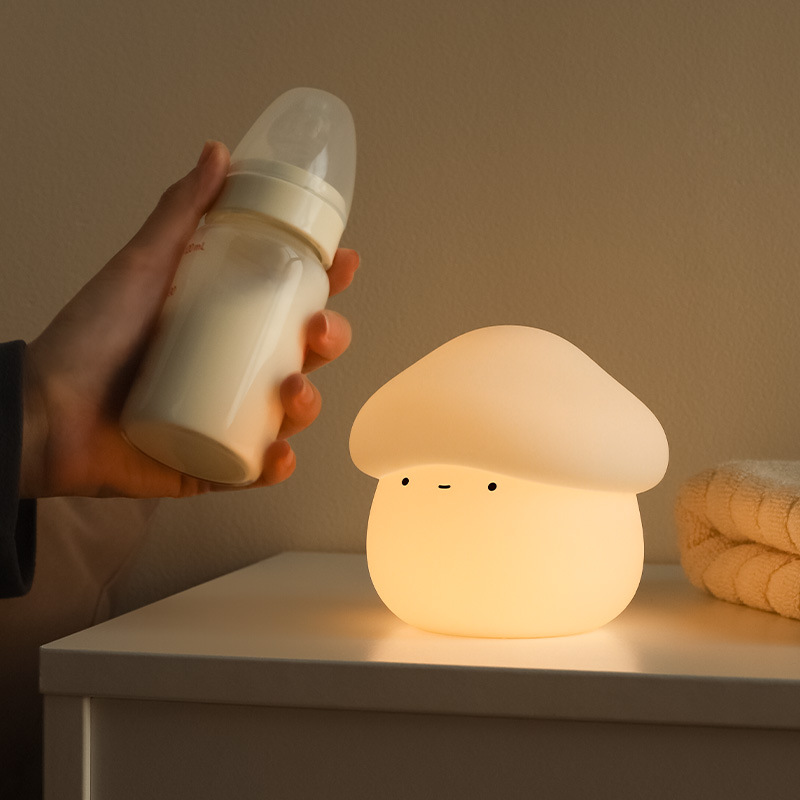 1Pcs Mushroom Head Silicone Ni - огляд і ціна Mushroom Table Lamp