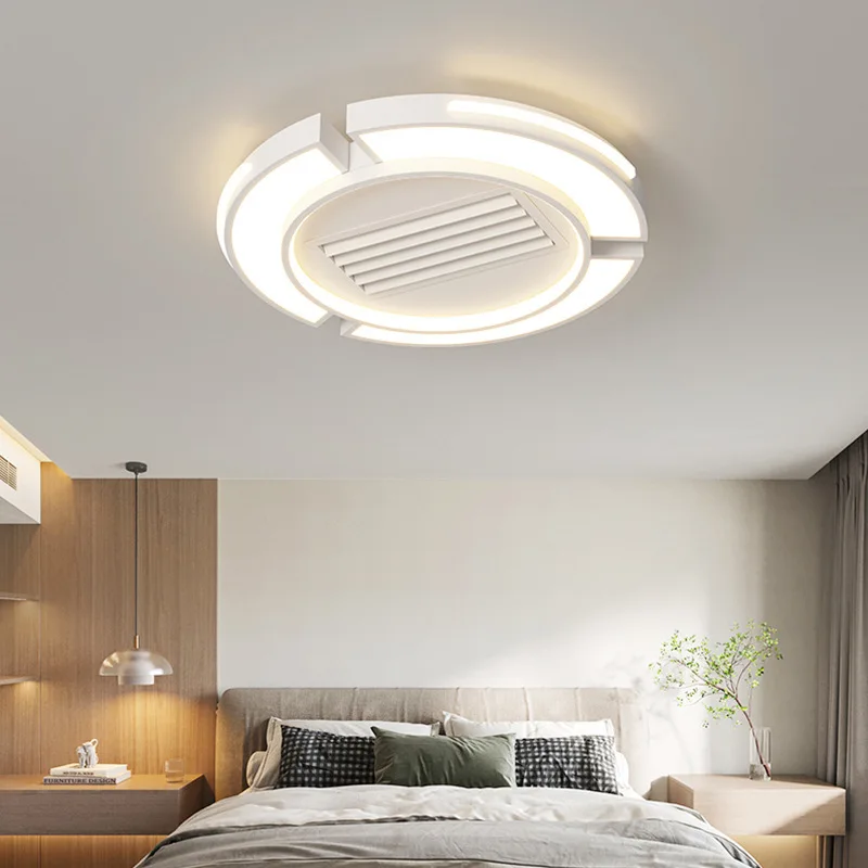 2025 Modern New Led Bladeless  - огляд і ціна Decor Lighting Ceiling Fans