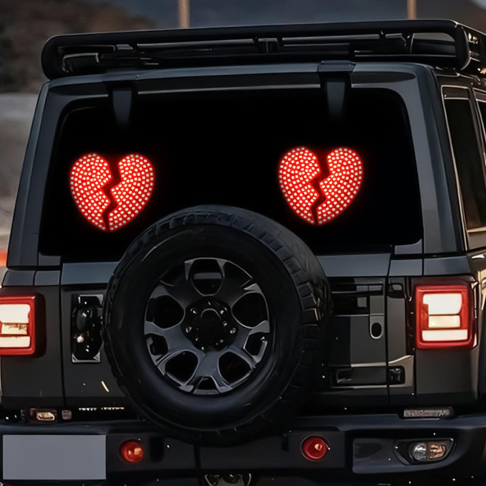 Car LED Ambient Light Love Hea - огляд і ціна Lighting Interior Decor
