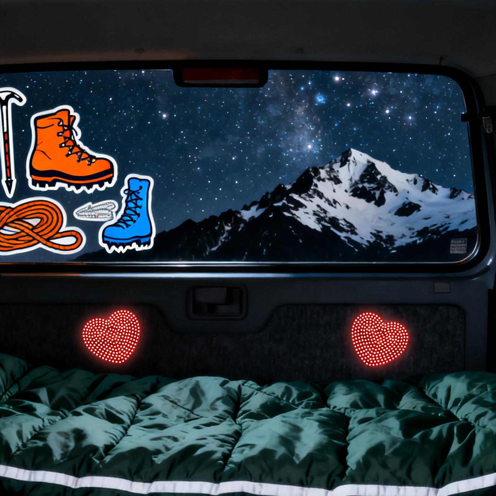 Car LED Ambient Light Love Hea - огляд і ціна Lighting Interior Decor