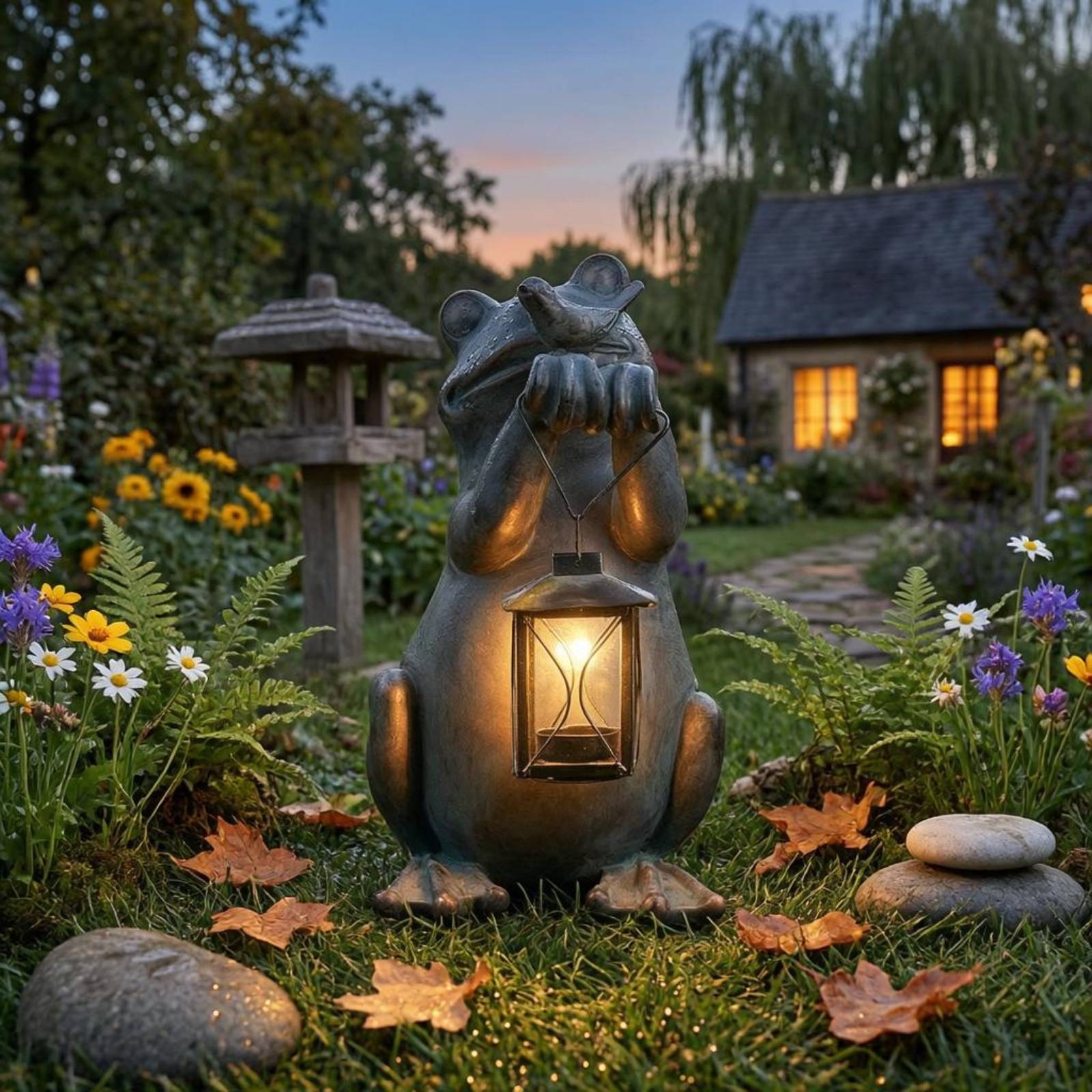 Frog Solar Garden Light Hand-P - огляд і ціна Lighting Design Decor