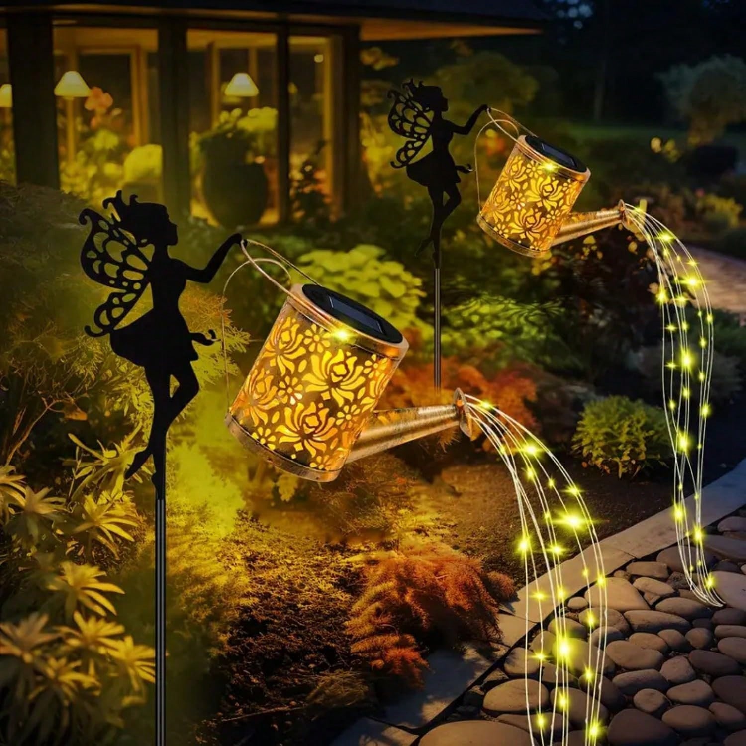 1 PC Solar Outdoor Fairy Water - огляд і ціна Vintage Lighting Decor
