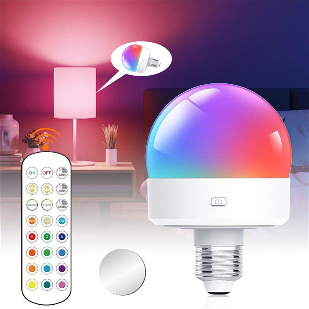 E26/E27 Base RGB Color Indoor  - огляд і ціна Decor Lighting Hours