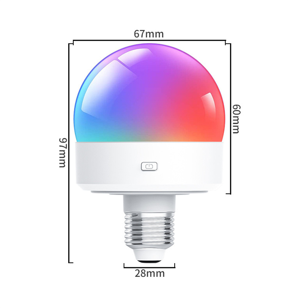 E26/E27 Base RGB Color Indoor  - огляд і ціна Decor Lighting Hours
