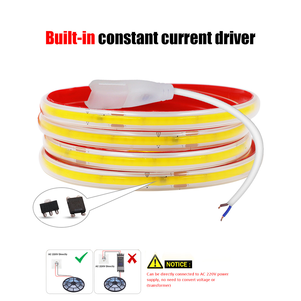 LED COB Strip Lights with Adhe - огляд і ціна Decor Lighting Hours