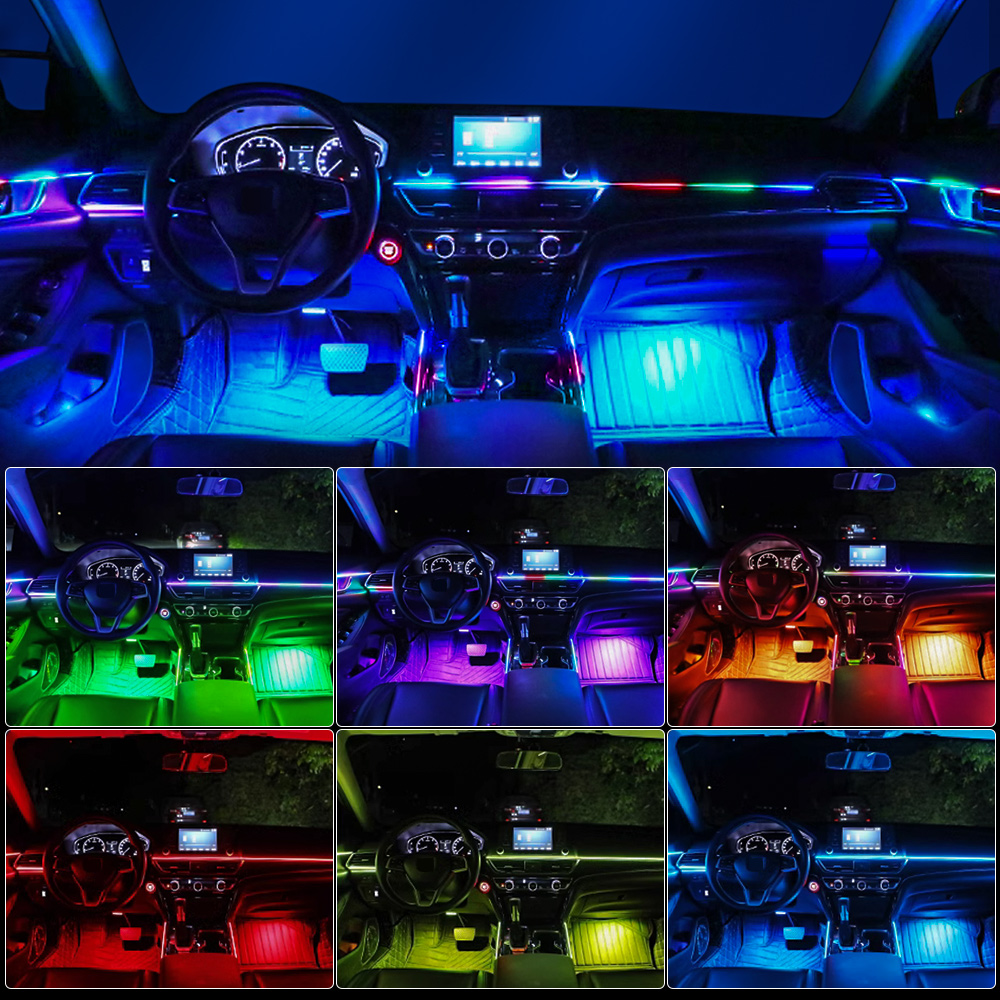 Universal Led Car Ambient Ligh - огляд і ціна Lighting Interior Decor